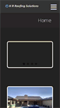 Mobile Screenshot of hrroofingsolutions.com